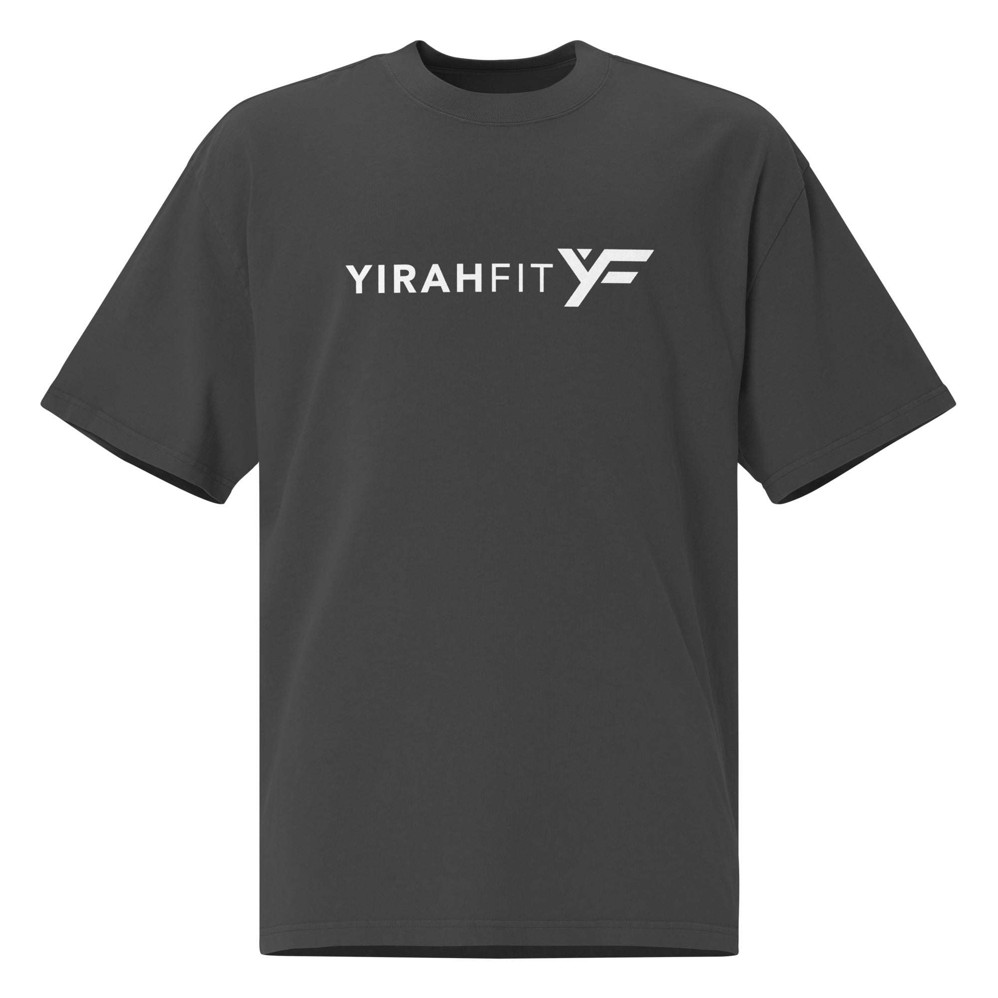YirahFit Logo Oversized faded t-shirt