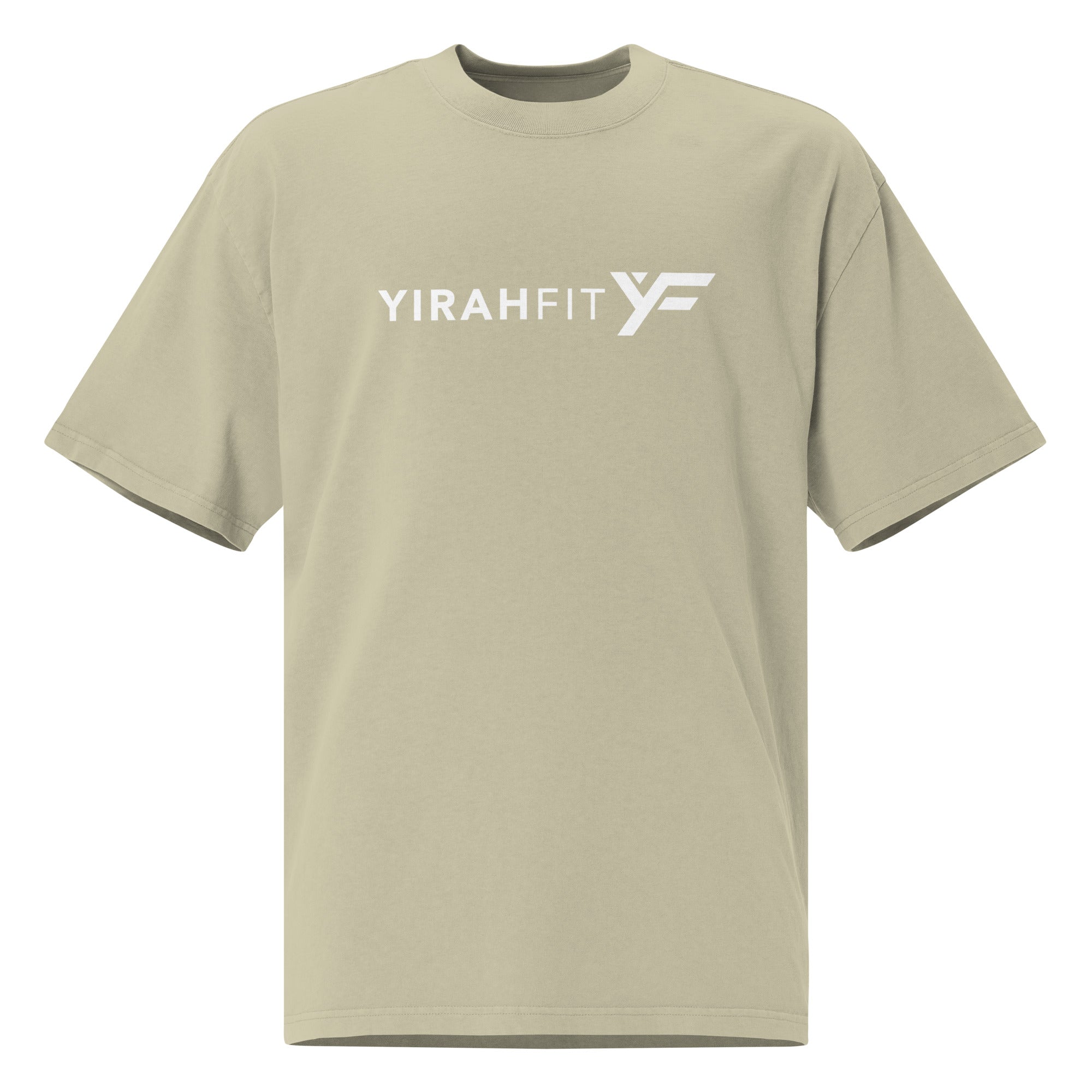 YirahFit Logo Oversized faded t-shirt