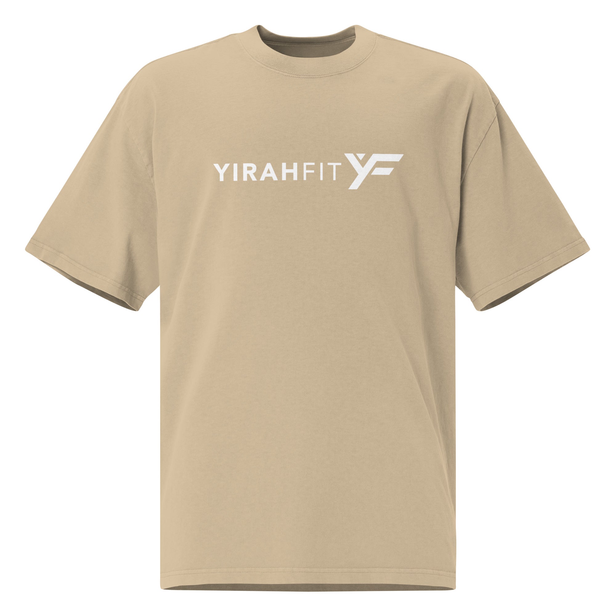 YirahFit Logo Oversized faded t-shirt