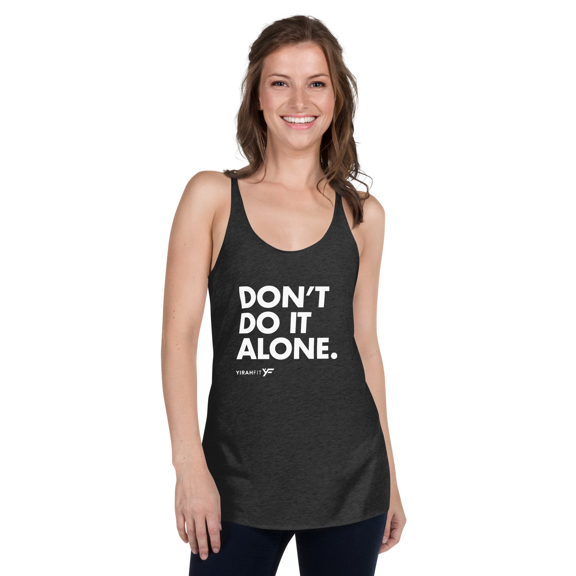 Don't Do It Alone Racerback Tank