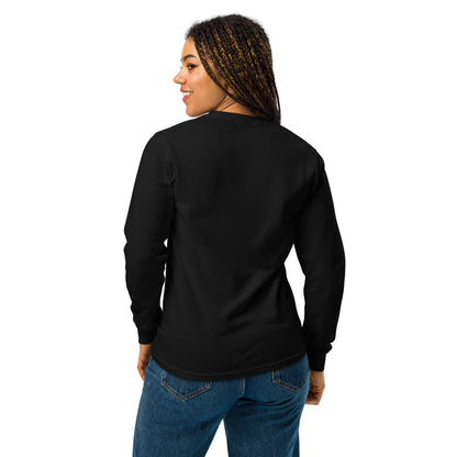 YirahFit Garment-dyed heavyweight long-sleeve shirt